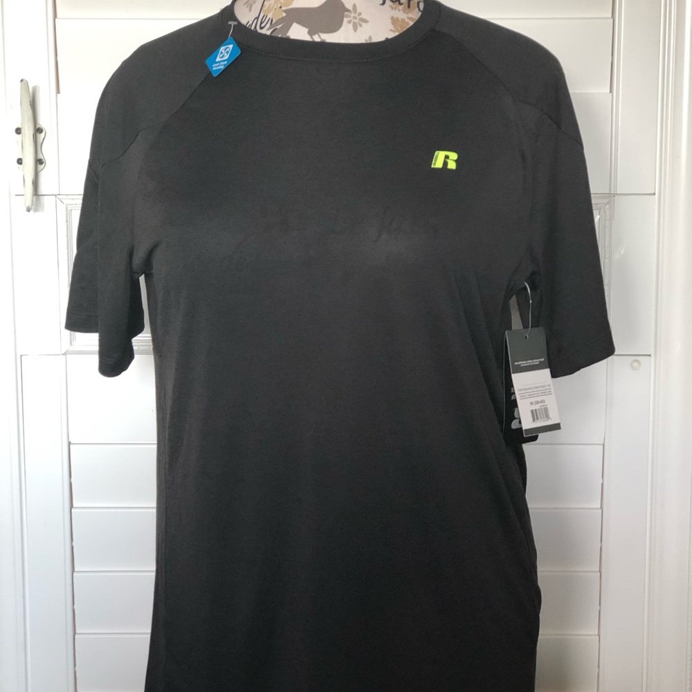 Russell Men’s Black Tee Shirt Size M (38-40)